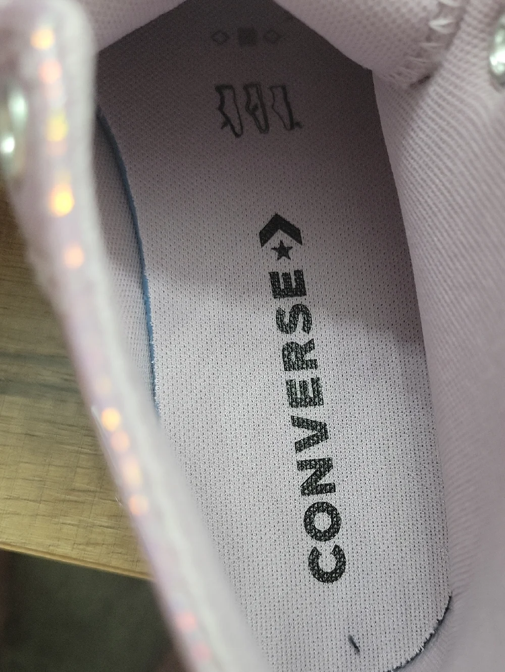 Kids High-Top Glitter Sneakers in Pink